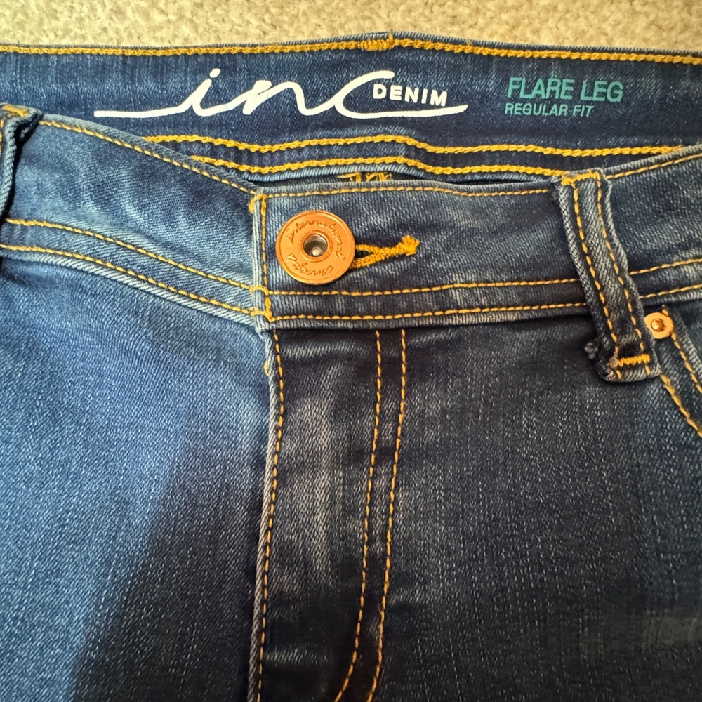 Fabulous Flared Embroidered Jeans - Picture 5 of 7